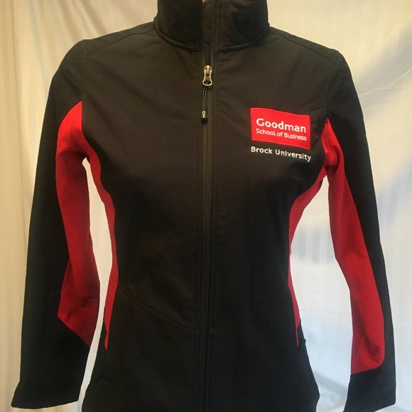Brock University Goodman School of Business Soft Shell Jacket Coal Harbour Small - Picture 12 of 12